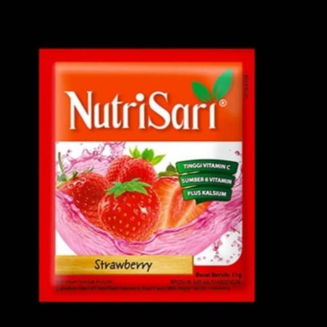 

Nutrisari Strawberry 1 Renceng (10 Sachet)