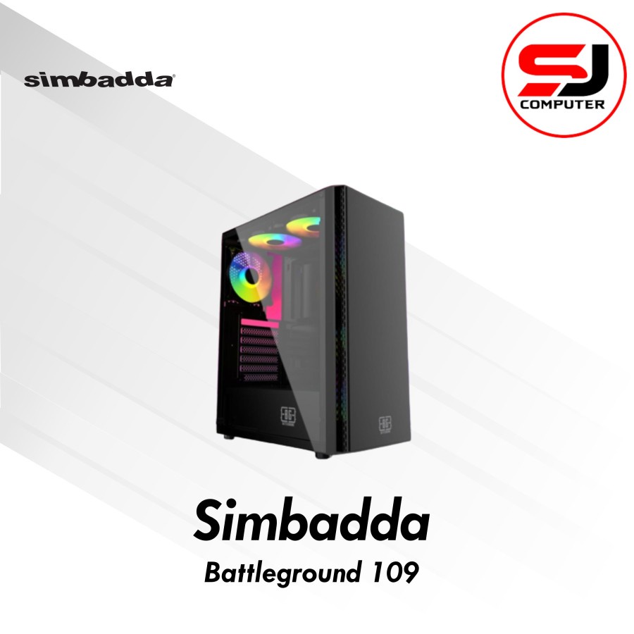 Casing Simbadda Battleground 109 BG109 Gaming Case