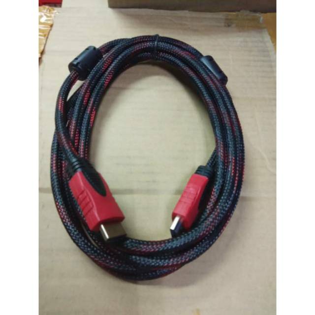 Kabel HDMI 3 Meter Jaring Full HD