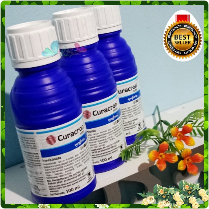 PROMO Ori Curacron 500EC 100ML Insektisida Hama Pd Cabai Jeruk Bawang Merah Tebu Bukan Pestisida Kurakron