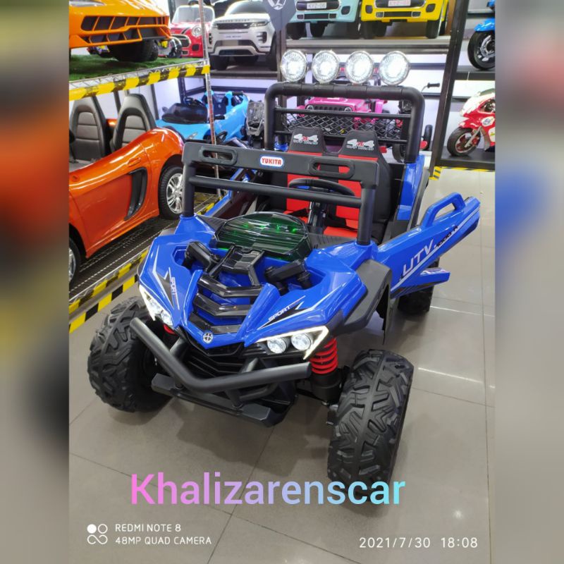 Mobil Aki Jeep Spider Utv Yukita 870 Ban Karet