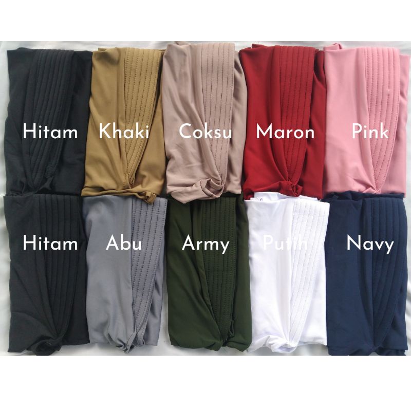 Jilbab Sport / Hijab Instan Sporty Jilbab Volly Azky Bergo Sport-1