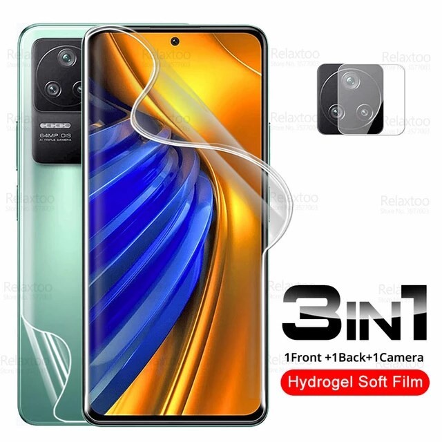 Jual Poco F4 5g F4 Gt F3 Hydrogel Front And Back And Camera Glass 3in1 Shopee Indonesia 8401