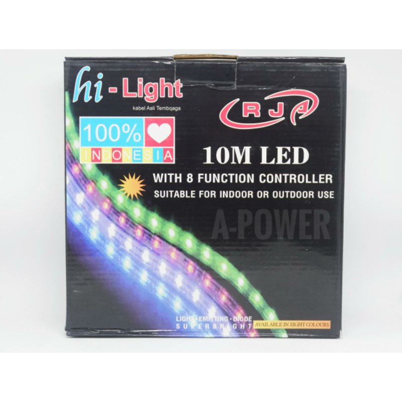 Hi Light - Lampu LED Strip Selang 10m (Warm White)