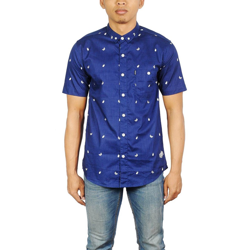 

Inspired27 Kemeja Pendek - Im13:Shirt Fruits Navy 04/18