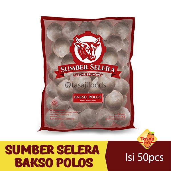 

Sumber Selera Bakso Polos isi 50 Pcs