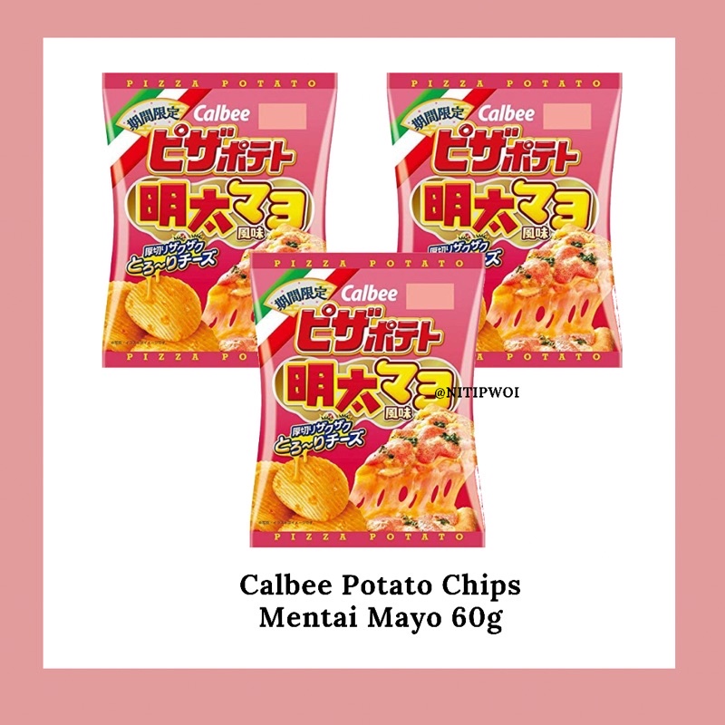 

[READY STOCK] Calbee Potato Chips Mentaiko Mayo Cheese