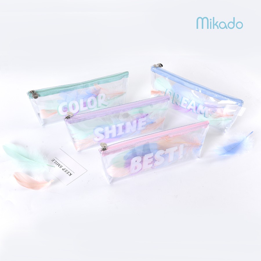 

LANGUO words Pencil Case / Tempat Pensil Motif Lucu
