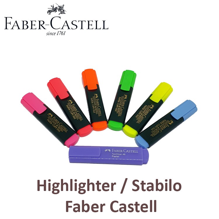 

Highlighter / Textliner / Penanda Faber Castell 48
