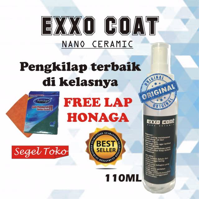 exxo coat/nano ceramic/pengkilap terbaik/coating/spray wax