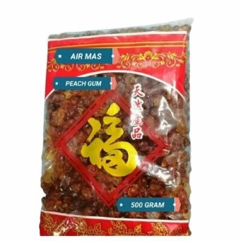 

(BISA COD) Peach Gum / Tao Jiao / Peachgum Collagen Bersih - 500 gram