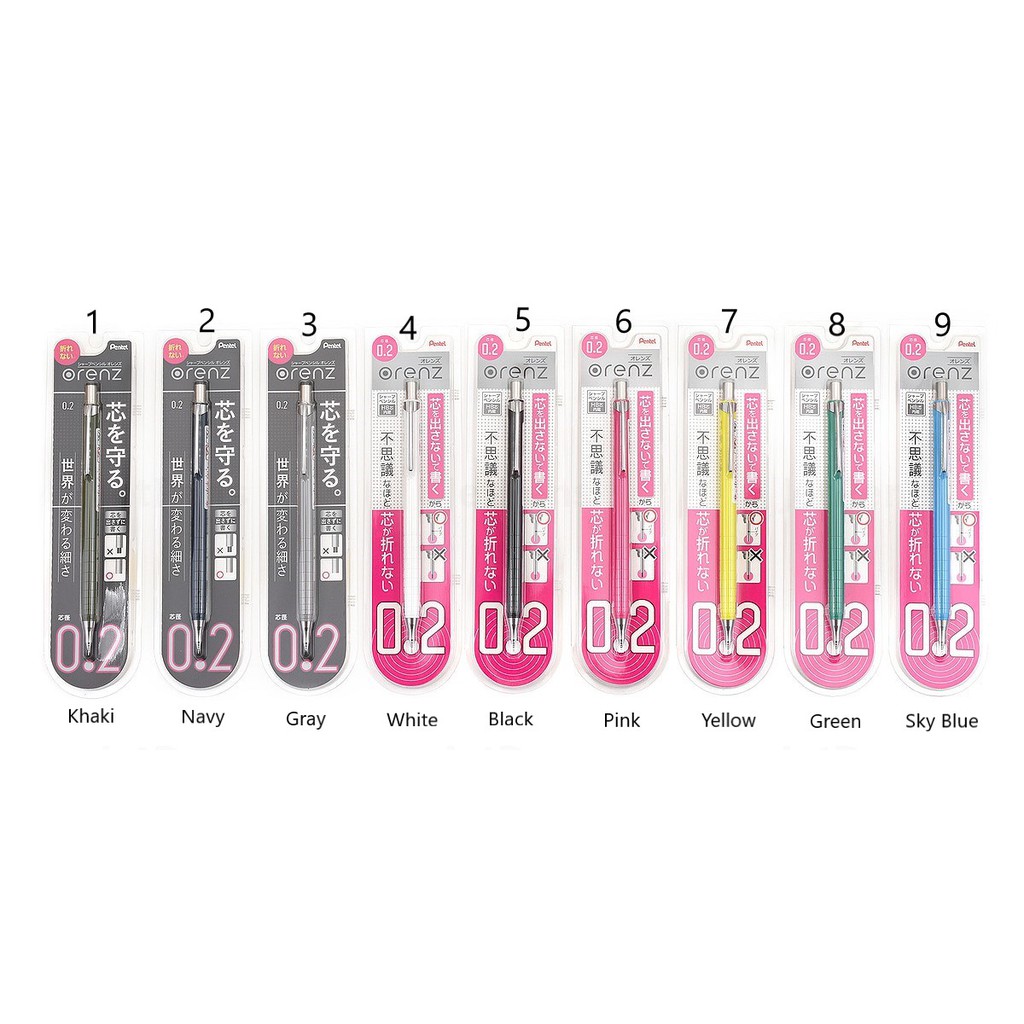 

Pentel Orenz Mechanical Pencil - 0.2 mm - Pensil Mekanik