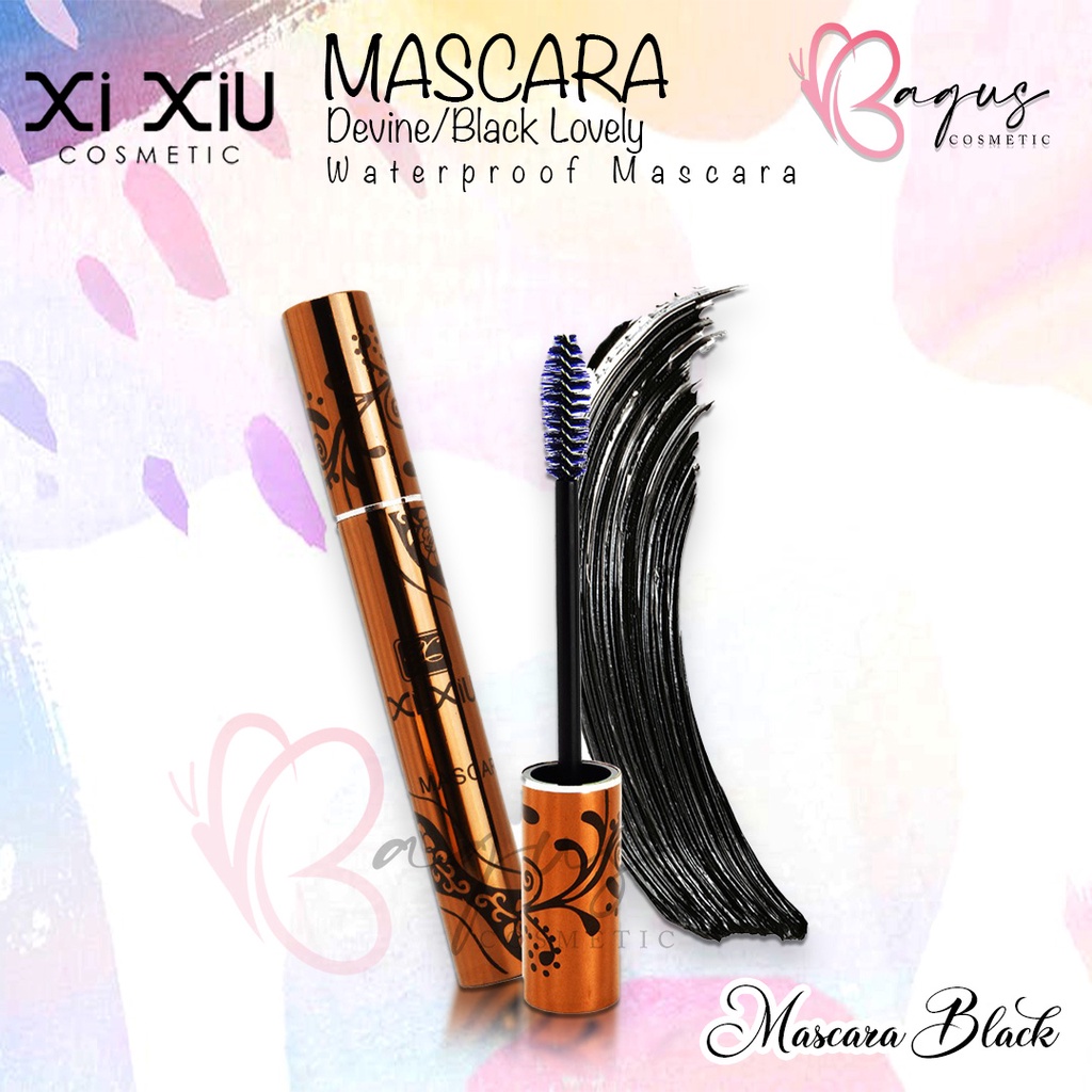 ⭐BAGUS⭐ XI XIU MASCARA DIVINE / BLACK / LOVELY | Waterproof Mascara / Volumizing