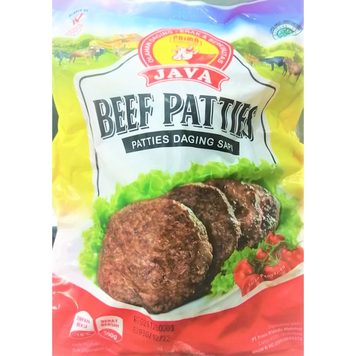 

Java Beef Patties 500gr