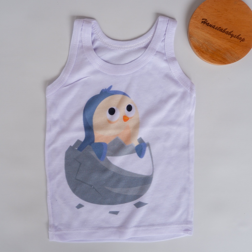 KAOS SINGLET MOTIF ANAK kaos dalam oblong anak laki2 dan perempuan