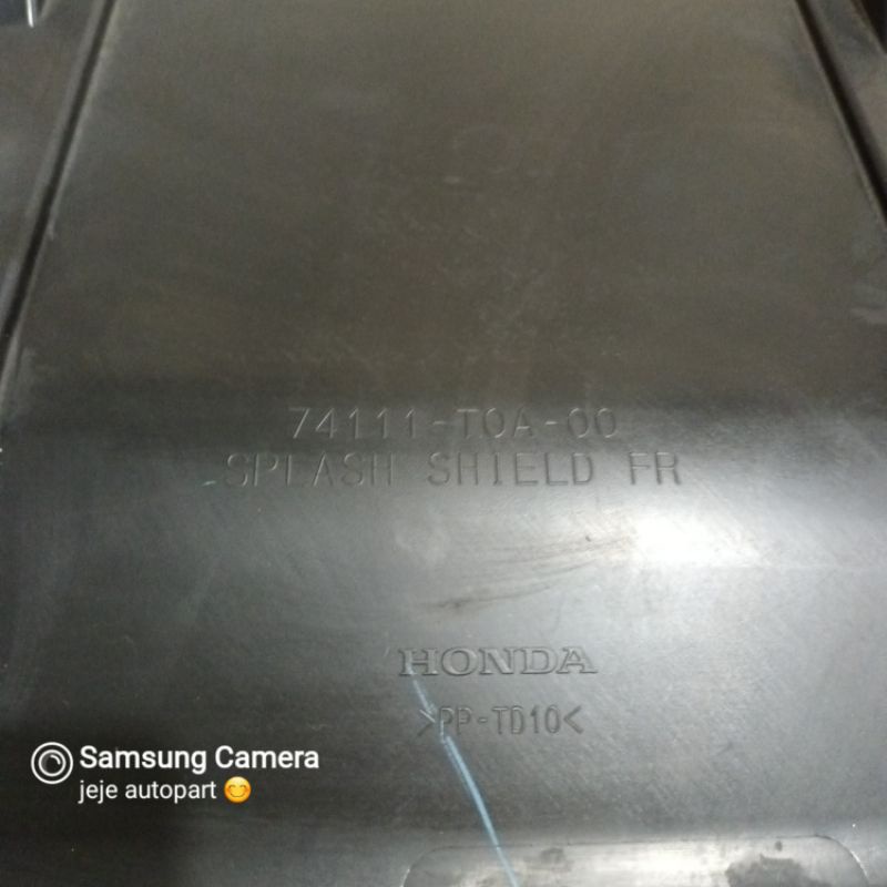 cover deck engine cover engine dek mesin bawah depan CRV RM GEN 4 2013 - 2017  ORIGINAL