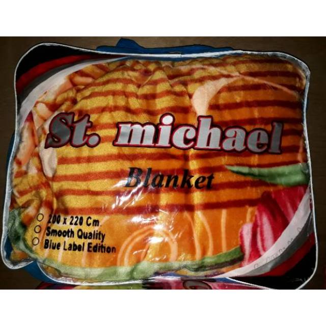 Selimut st michael 220x200 blue label edition