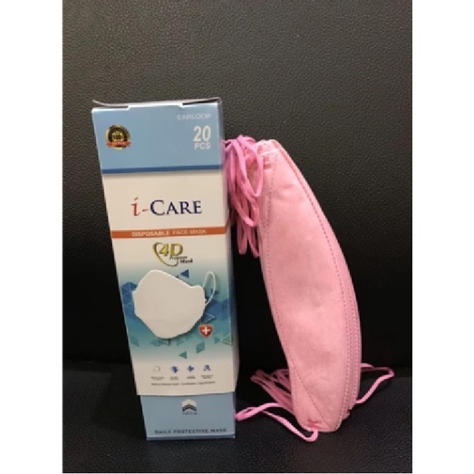 Masker EVO KF94 Stereofish Plusmed 4D Icare Premium Quality harga per 10 pcs