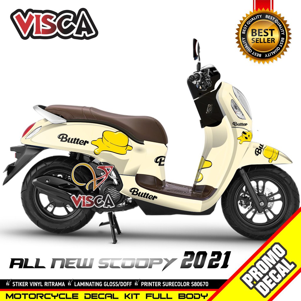 Decal Scoopy Full Body Stiker Scoopy 2021 Stiker Scoopy 2021 Full Body Decal Scoopy New 2021 Butter