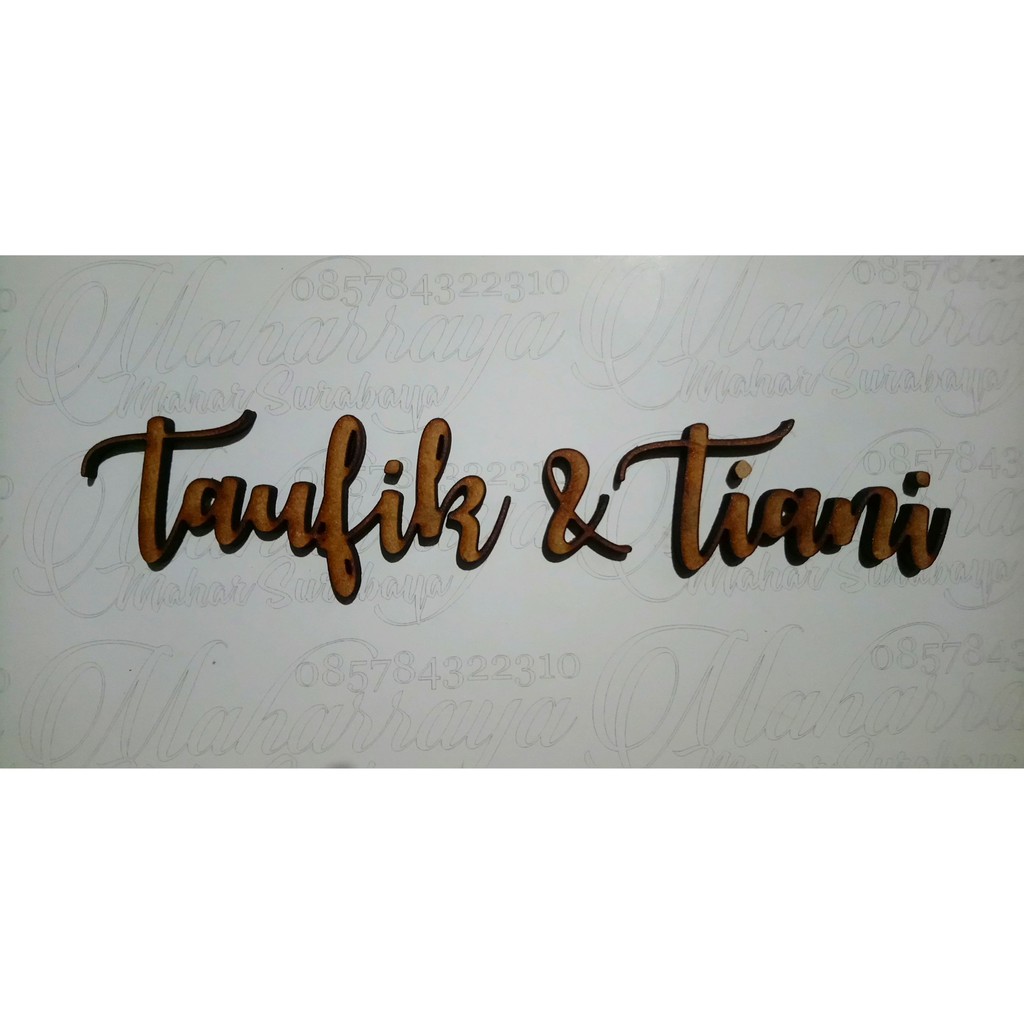 

CUSTOM NAMA TANGGAL NOMINAL MDF