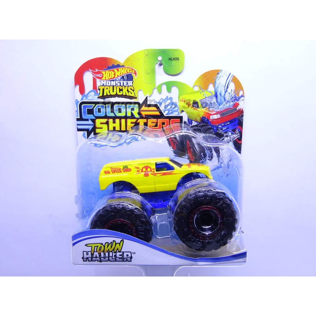 Hot Wheels Monster Trucks Color Shifters Town Hauler