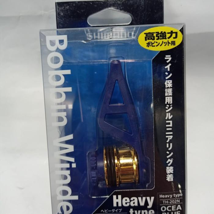 alat pancing mantul habis Shimano bobin TH202N heavy biru