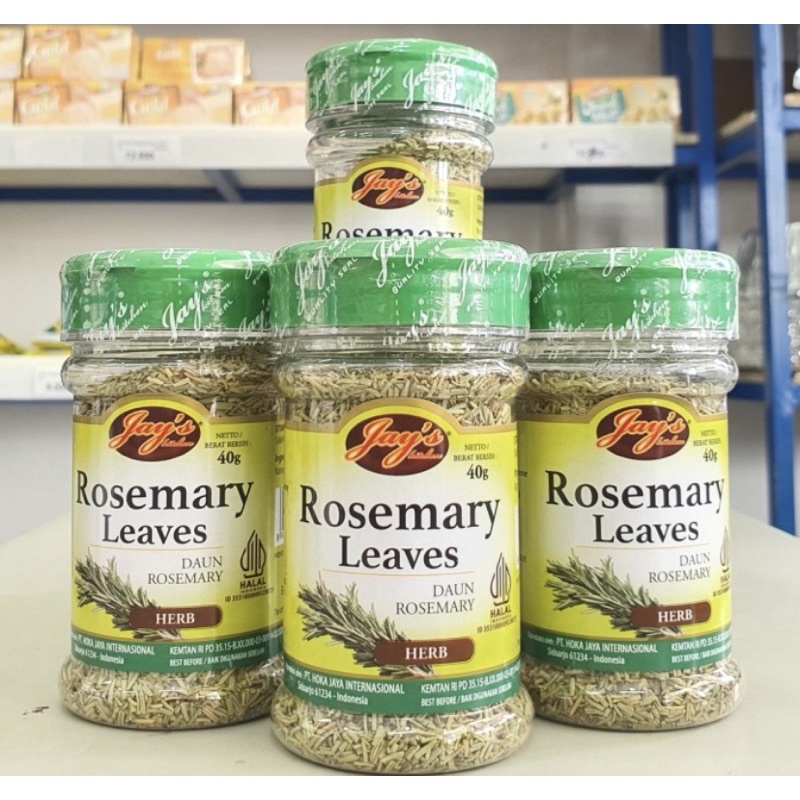 

Jay’s Rosemary Leaves / Daun Rosemary Jay’s 40Gr