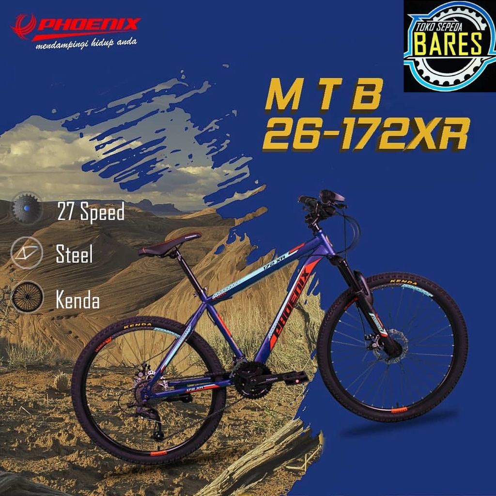 Sepeda Gunung / MTB 24 / 26 Phoenix 172 XR / 172 RX