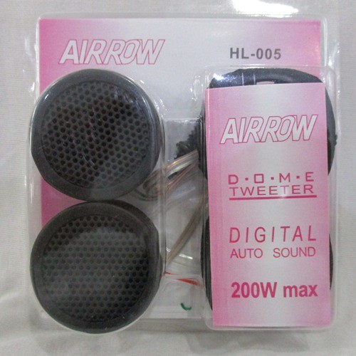 Tweeter Twiter AIRROW Model Bulat HL005 Dome Tweeter Digital Auto Sound 200W Max