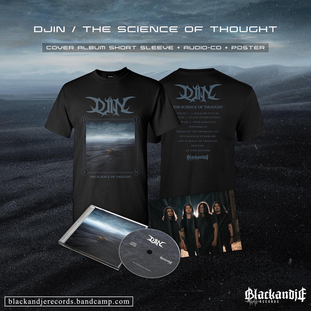 KAOS CD BAND DJIN - THE SCIENCE OF THOUGHT