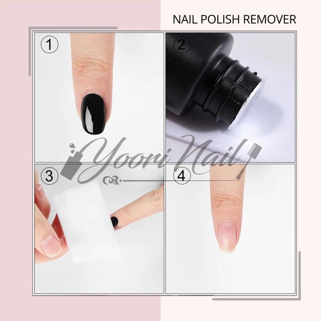 Rosalind Aceton 30ml Nail Polish Remover Cairan Penghilang Warna Kutek Nail Art