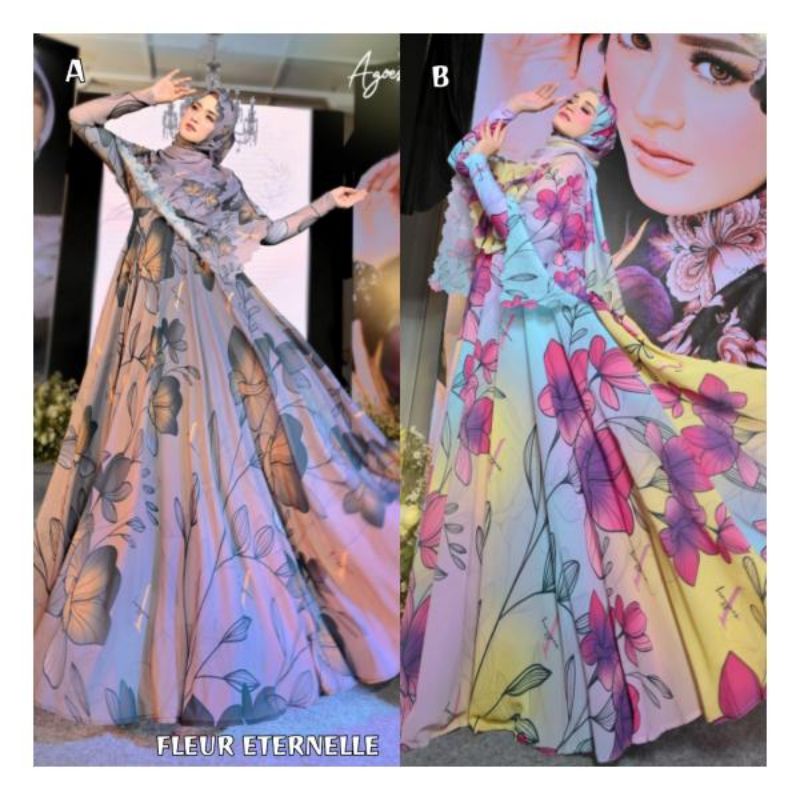 GAMIS FLEUR ETERNELLE BY AGOES HANGGONO