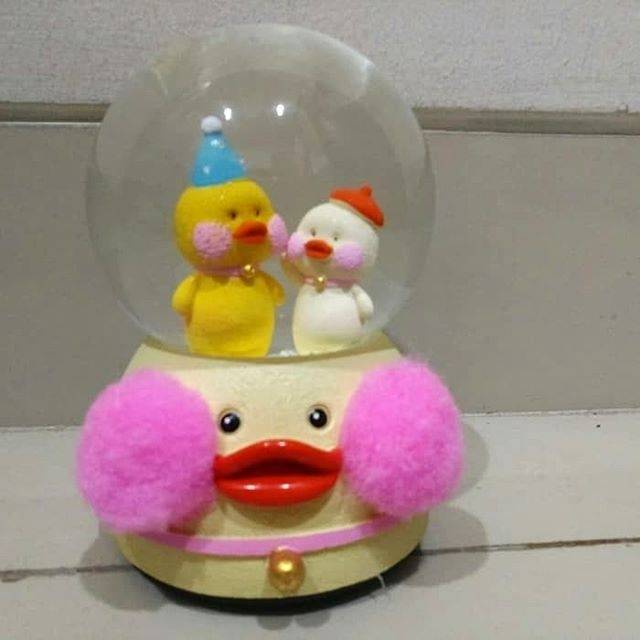 Kotak musik lucu / Snowball / bola salju musik