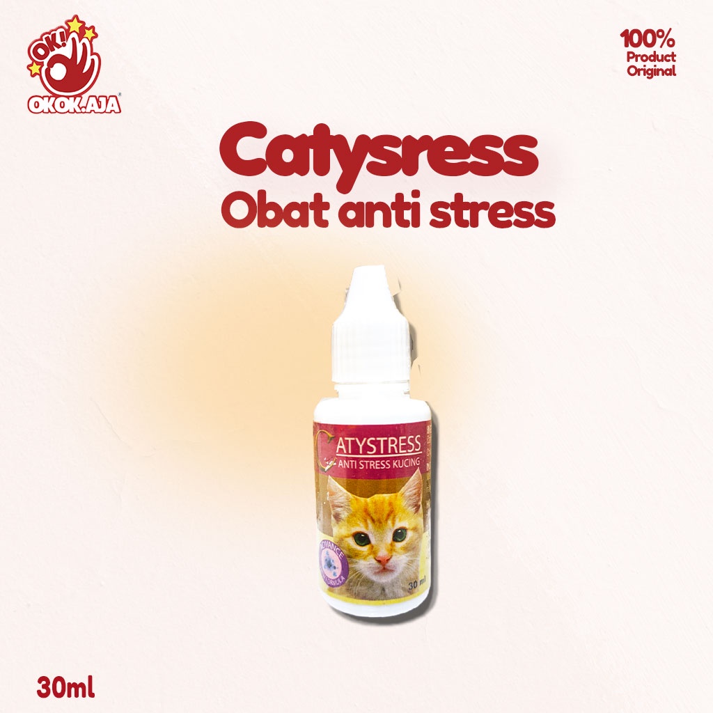 CATYSTRESS 30ml Obat anti stress untuk Kucing