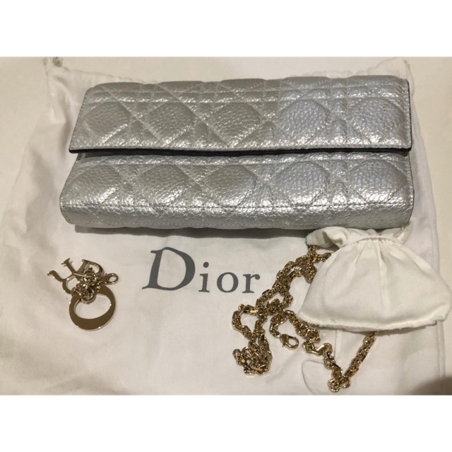 Lady Dior Lambskin Wallet PRELOVED LIKE NEW