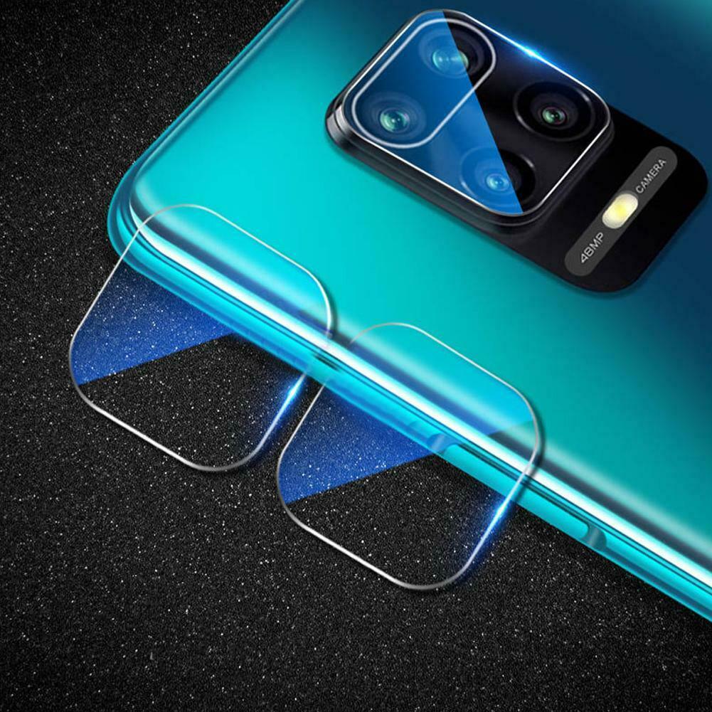 Camera Back Lens Metal Ring And Clear Tempered Glass Film Protective Cover for Xiaomi Redmi Note 9/9S/9 Pro/9 Pro Max