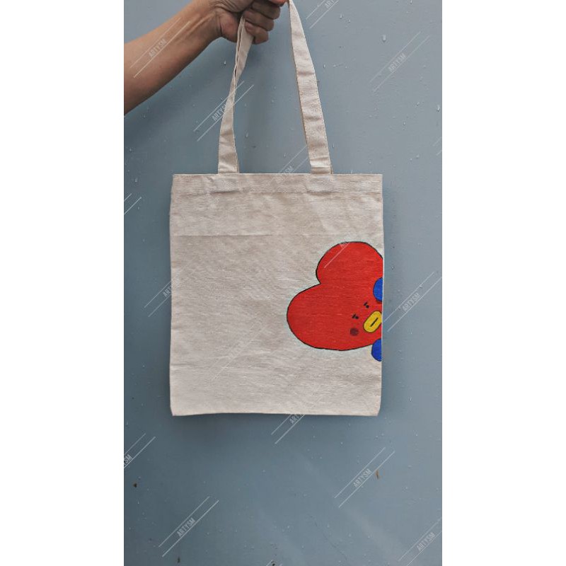 BT21 TATA tote tas Kanvas bag