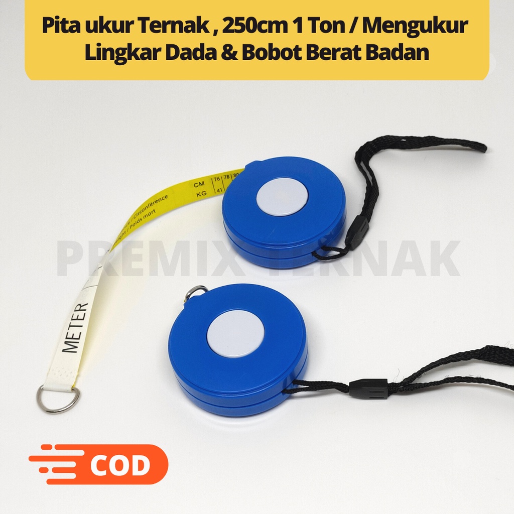 METERAN SAPI/ PITA UKUR / ALAT UKUR LINGKAR DADA SAPI