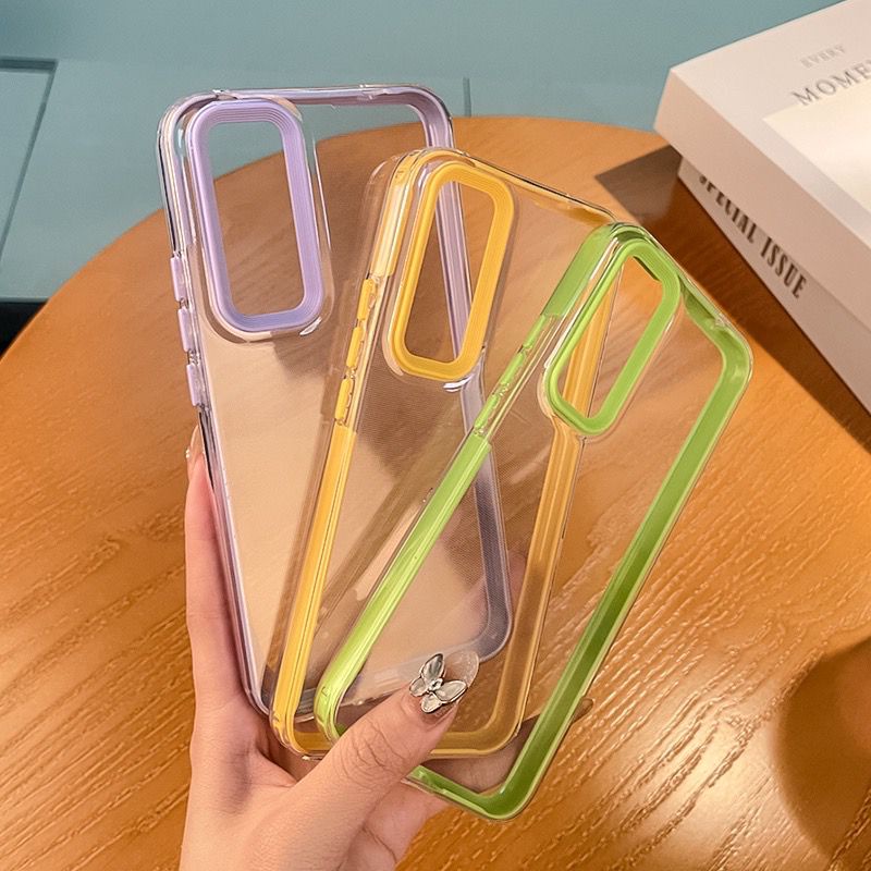 COD 3 IN 1 CANDY COLOR BUMPER DEPAN BELAKANG CASE FOR SAMSUNG A56 A36 S24 FE A35 A55 A54 A34 A24 A14