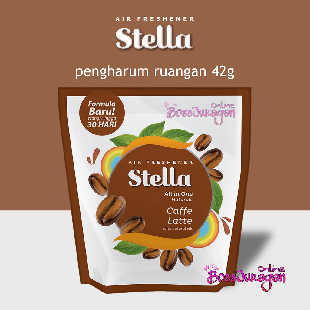 (BOSS) STELLA Pengharum Ruangan | Stella Air Freshener All in One - Stella All in One 42g