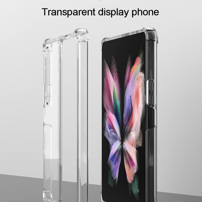 Case Pelindung Empat Sudut Shockproof Anti Jatuh Anti Gores Untuk Samsung Galaxy Z Fold 4