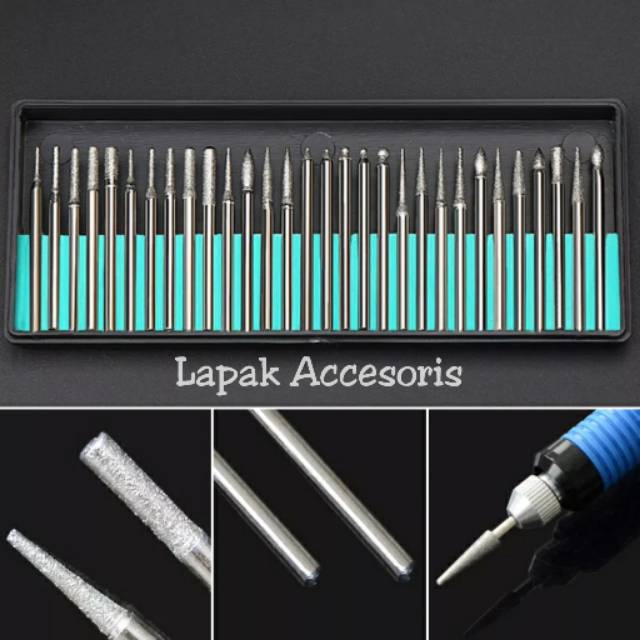 Mata Bor Satu Set 3mm