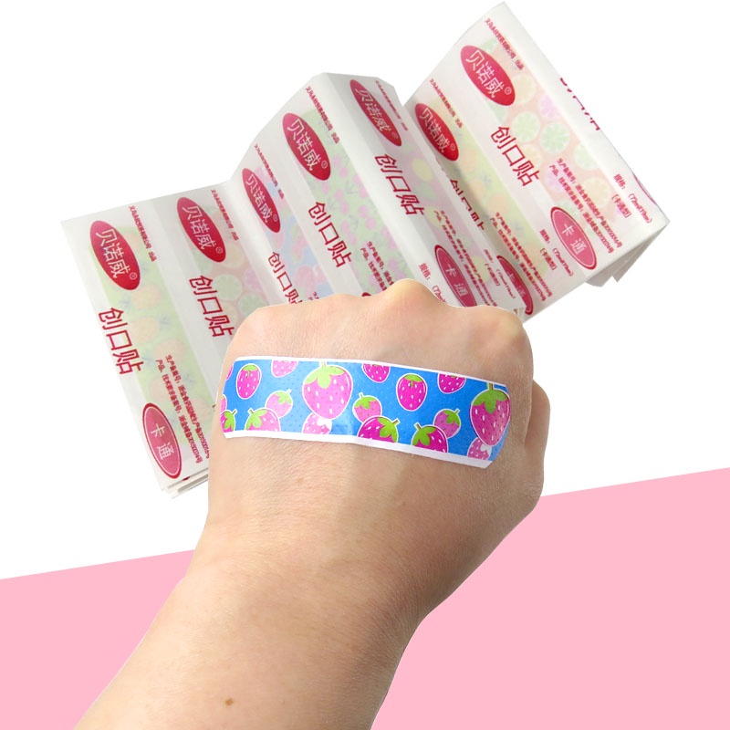 Plester Luka Anak Anti Air Karakter Kartun Lucu - Waterproof Band Aid Bandage Cartoon Series