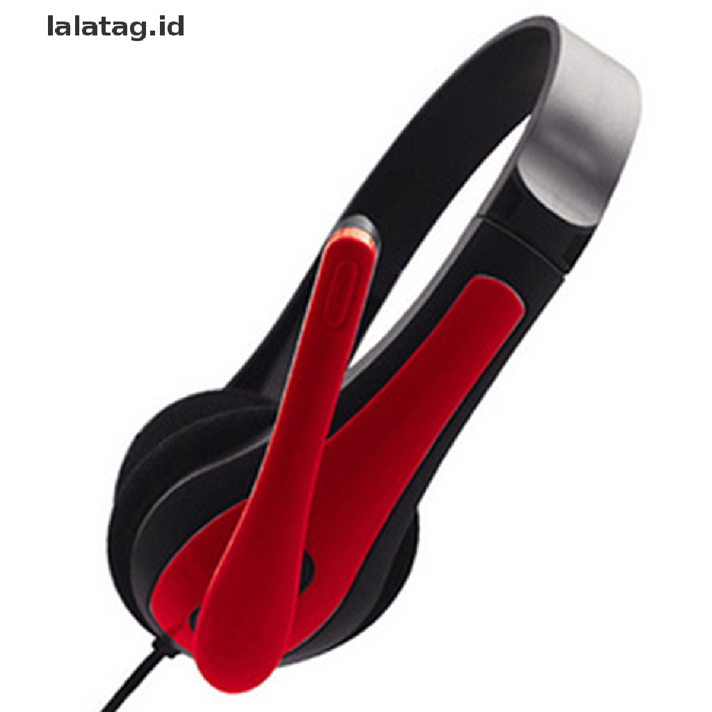 (Flyag) Headset Gaming Kabel Dengan MIC Untuk Handphone (ID)