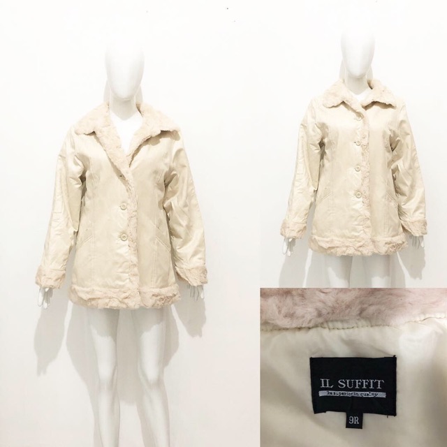 IL Suffit suede winter coat / jacket