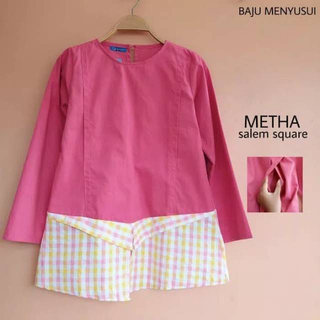 MAMIGAYA Baju Menyusui -METHA Blouse Menyusui Nursing Wear