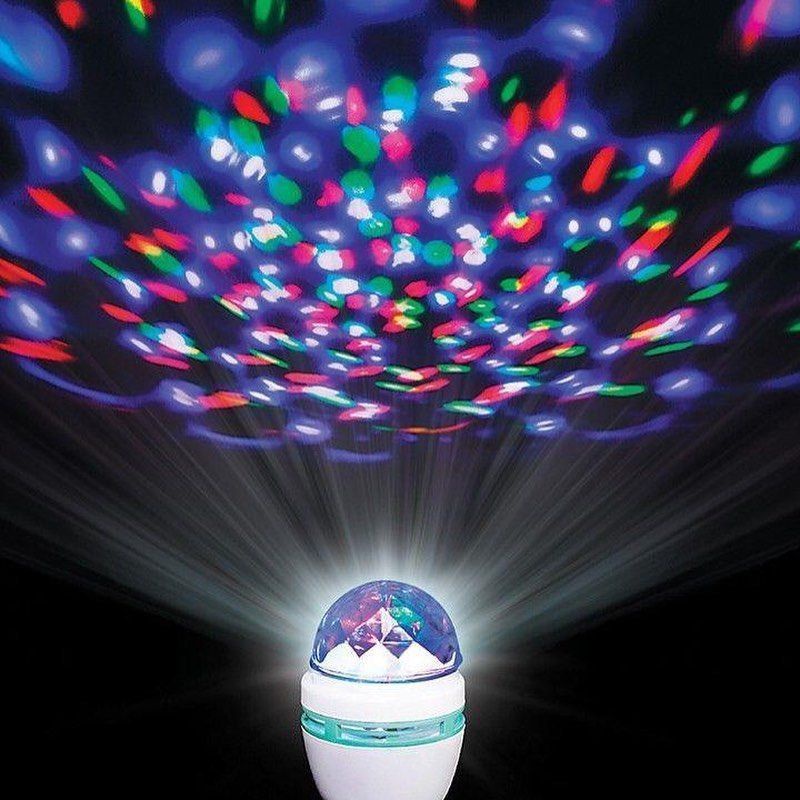 LAMPU MINI PARTY LED LAMPU DISCO LAMPU HIAS RGB 3W COLOUR FULL PROMO