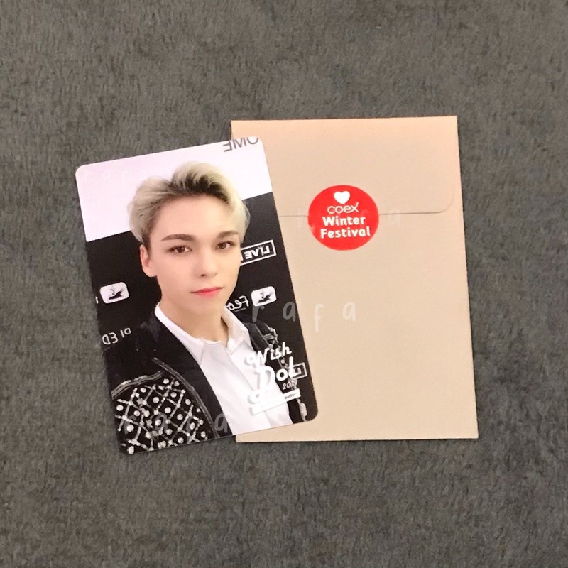 [READY] Wishdol Vernon SEVENTEEN Winter Coex +envelope