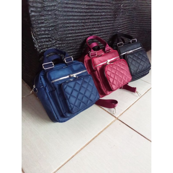 Tas.kecil ransel selempang gendong jing.jing wanita murah