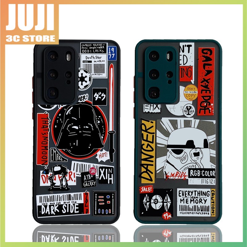 Soft Case Bahan Tpu Motif Kartun Star Wars Untuk Huawei Nova 7 7se 7 Pro P40 Pro P30 Pro Mate 30 Pro